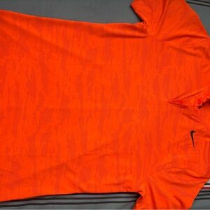 Nike Golf Orange Polo Shirt